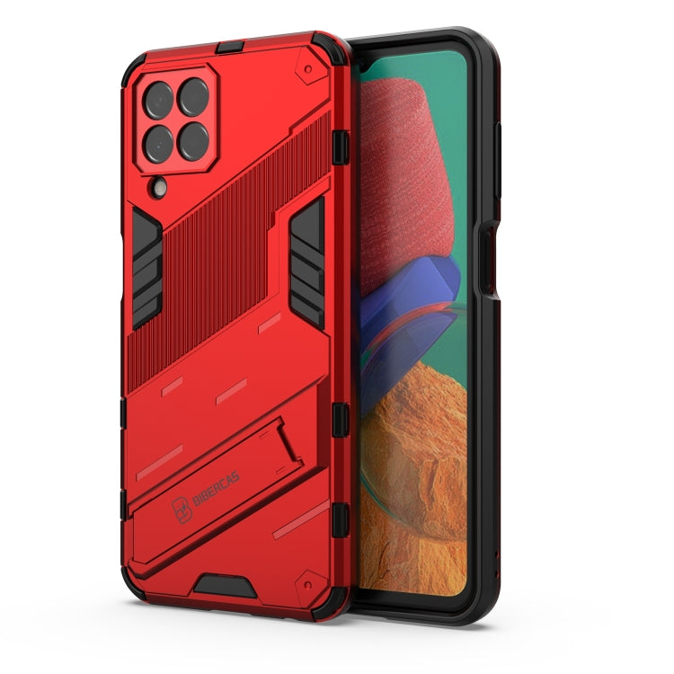 Punk Armor 2 in 1 PC + custodia per telefono in TPU, For Samsung Galaxy M33 5G Global