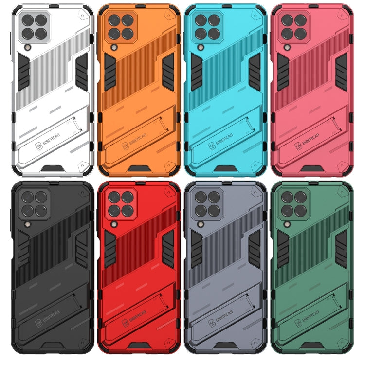 Punk Armor 2 in 1 PC + custodia per telefono in TPU, For Samsung Galaxy M33 5G Global