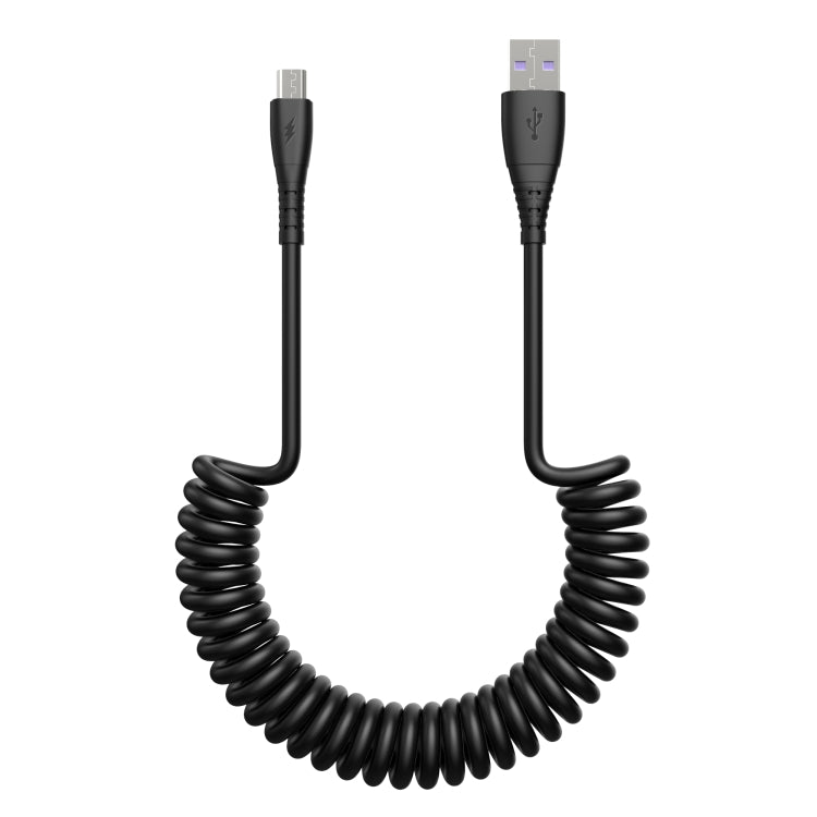Cavo dati di ricarica a molla micro USB 3A, Micro