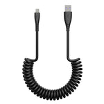 Cavo ricarica micro USB 3A a molla per smartphone Samsung