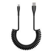Cavo dati di ricarica a molla micro USB 3A, Micro