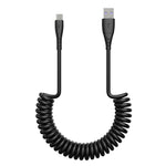 Cavo ricarica a molla 3A USB-C Type-C compatibile iPhone