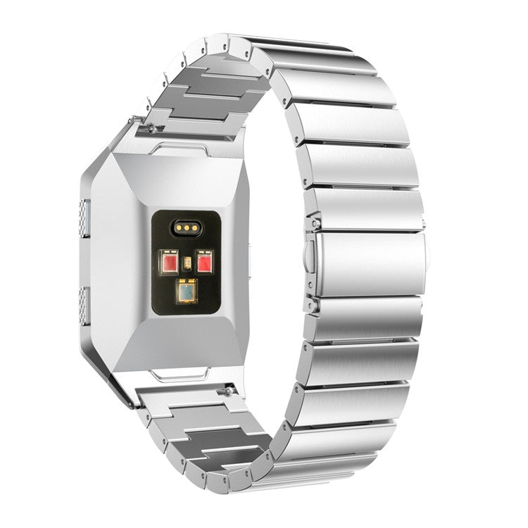 Cinturino per orologio in acciaio inossidabile, For FITBIT Ionic