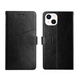 Custodia portafoglio in pelle per iPhone 14 con cavalletto