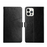 Custodia portafoglio in pelle per iPhone 14 con cavalletto