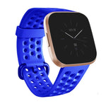 Cinturino in silicone traspirante, For FITBIT Versa 2, Size: Large