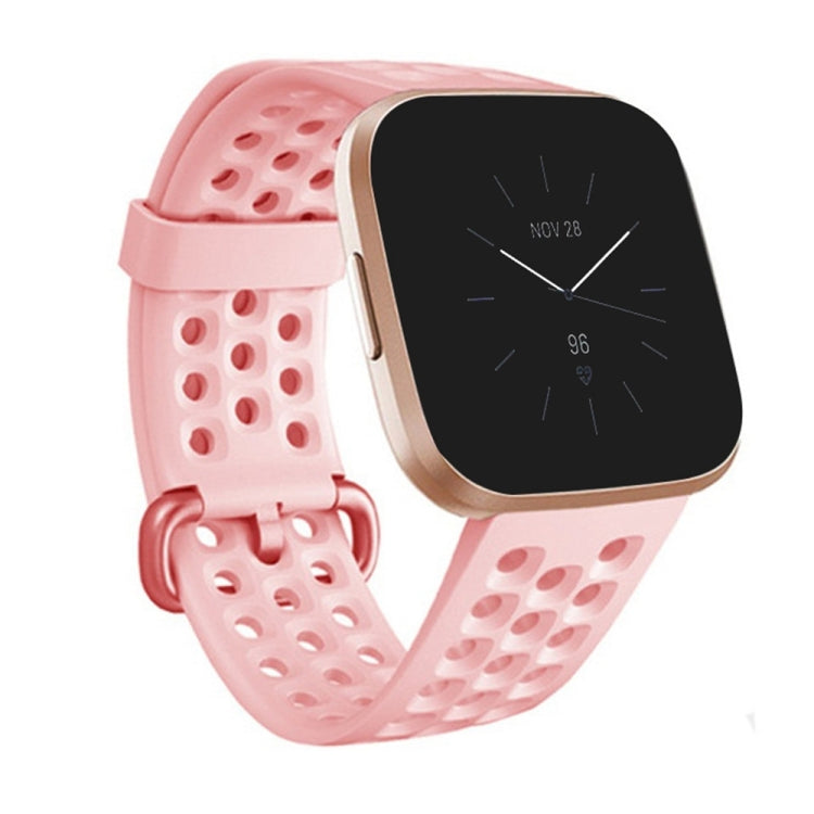 Cinturino in silicone traspirante, For FITBIT Versa 2, Size: Large