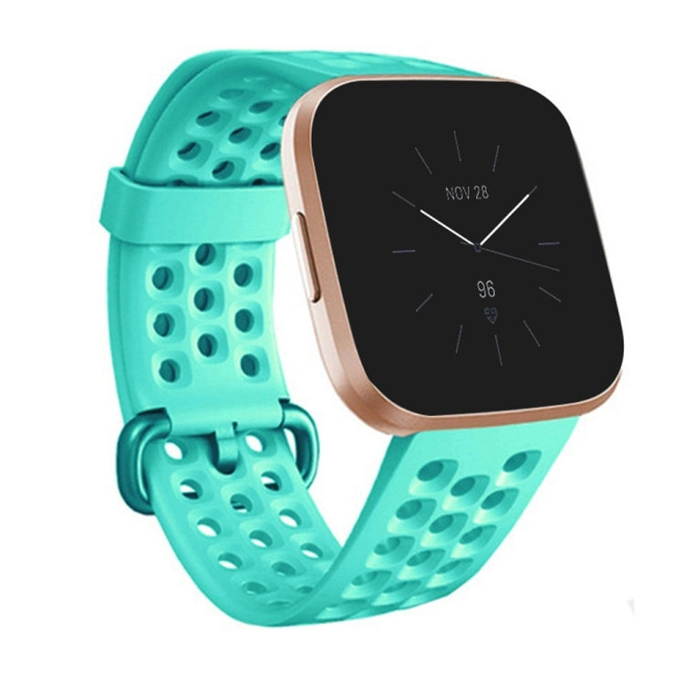 Cinturino in silicone traspirante, For FITBIT Versa 2, Size: Large