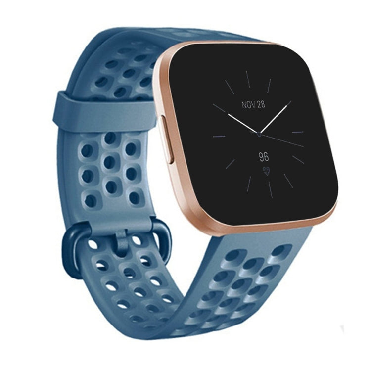 Cinturino in silicone traspirante, For FITBIT Versa 2, Size: Large