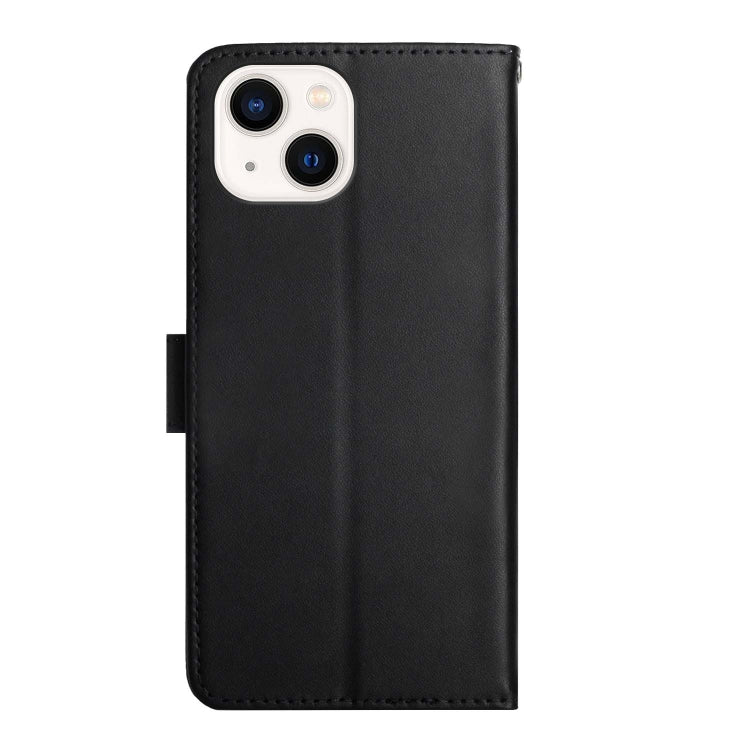 Custodia portafoglio in vera pelle per iPhone 14 Pro