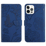 Custodia portafoglio in pelle con slot carte per iPhone 14 Pro Ma