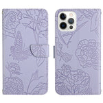 Custodia portafoglio in pelle con slot carte per iPhone 14 Pro Ma