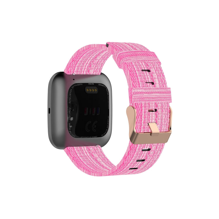 Cinturino in tela per Fitbit Versa 2 21cm