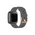 Cinturino per orologio in tela, For FITBIT Versa