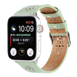 Cinturino cavo in vera pelle per Apple Watch Series, 7 41mm / 6&SE&5&4 40mm / 3&2&1 38mm, 7 45mm / 6&SE&5&4 44mm / 3&2&1 42mm