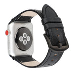 Cinturino in vera pelle glitterata per Apple Watch