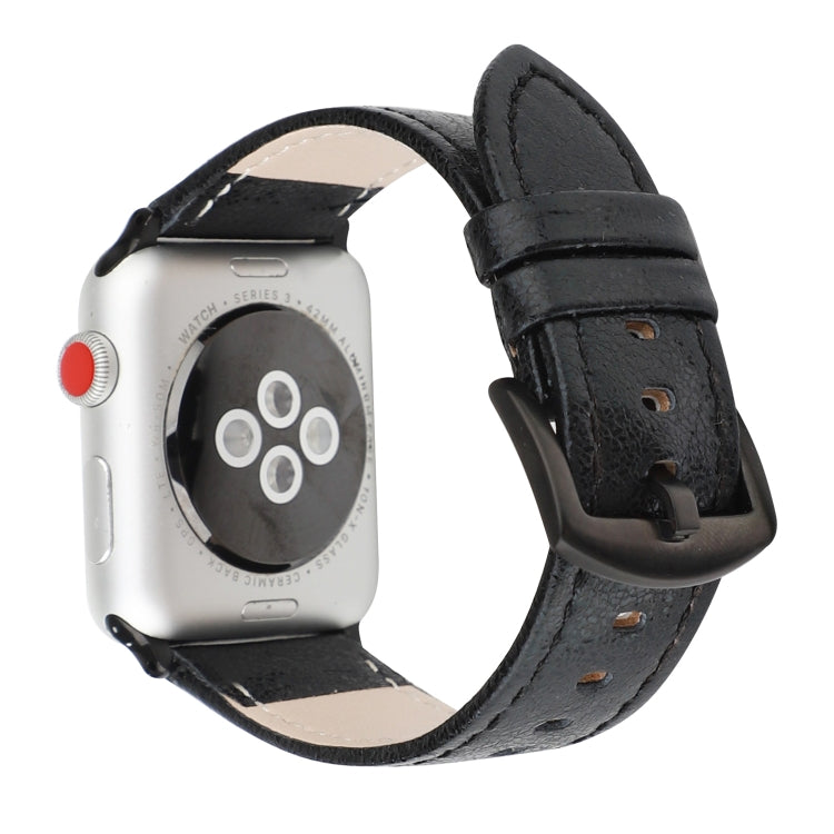 Cinturino in vera pelle glitterata per Apple Watch