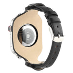 Cinturino cinturino in vera pelle per Apple Watch Series, 7 41mm / 6&SE&5&4 40mm / 3&2&1 38mm, 7 45mm / 6&SE&5&4 44mm / 3&2&1 42mm