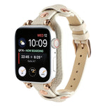 Cinturino cinturino in vera pelle per Apple Watch Series, 7 41mm / 6&SE&5&4 40mm / 3&2&1 38mm, 7 45mm / 6&SE&5&4 44mm / 3&2&1 42mm