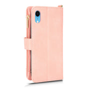 Custodia per telefono in pelle con cerniera texture Litchi, For iPhone XR, For iPhone XS Max, For iPhone X / XS