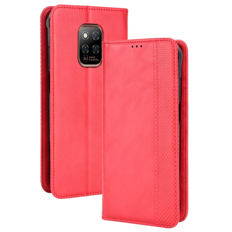 Custodia per telefono in pelle con trama retrò con fibbia magnetica, For Ulefone Power Armor 14 / 14 Pro, For Ulefone Armor X10 / X10 Pro, For Oukitel WP18, For Sony Xperia 1 IV, For Sony Xperia 10 IV, For Sharp Aquos R7