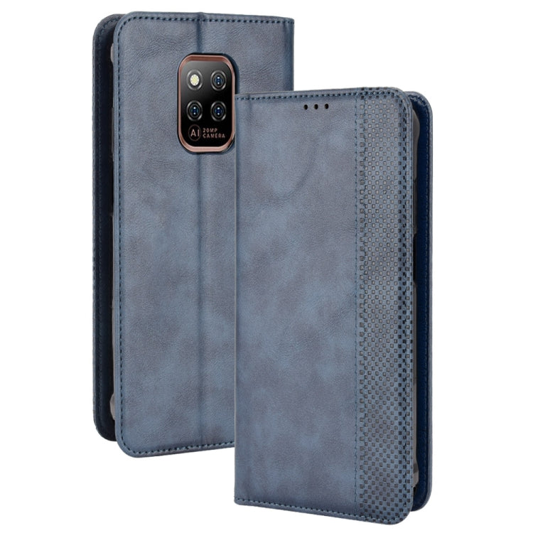 Custodia per telefono in pelle con trama retrò con fibbia magnetica, For Ulefone Power Armor 14 / 14 Pro, For Ulefone Armor X10 / X10 Pro, For Oukitel WP18, For Sony Xperia 1 IV, For Sony Xperia 10 IV, For Sharp Aquos R7