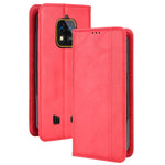 Custodia per telefono in pelle con trama retrò con fibbia magnetica, For Ulefone Power Armor 14 / 14 Pro, For Ulefone Armor X10 / X10 Pro, For Oukitel WP18, For Sony Xperia 1 IV, For Sony Xperia 10 IV, For Sharp Aquos R7