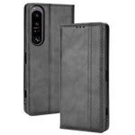 Custodia per telefono in pelle con trama retrò con fibbia magnetica, For Ulefone Power Armor 14 / 14 Pro, For Ulefone Armor X10 / X10 Pro, For Oukitel WP18, For Sony Xperia 1 IV, For Sony Xperia 10 IV, For Sharp Aquos R7