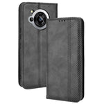 Custodia per telefono in pelle con trama retrò con fibbia magnetica, For Ulefone Power Armor 14 / 14 Pro, For Ulefone Armor X10 / X10 Pro, For Oukitel WP18, For Sony Xperia 1 IV, For Sony Xperia 10 IV, For Sharp Aquos R7