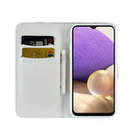Custodia per telefono in pelle con texture coccodrillo in polvere glitterata laser, For Samsung Galaxy A13 4G, For Xiaomi Redmi 10C