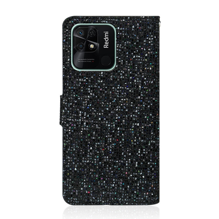 Custodia per telefono in pelle con glitter polvere, For Xiaomi Redmi 10C, For Samsung Galaxy A13 4G