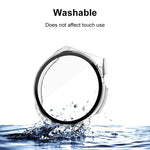 PC + cassa dell'orologio in vetro temperato, For Huawei Watch GT 3 Pro 46mm, For Huawei Watch Fit / Honor Watch ES