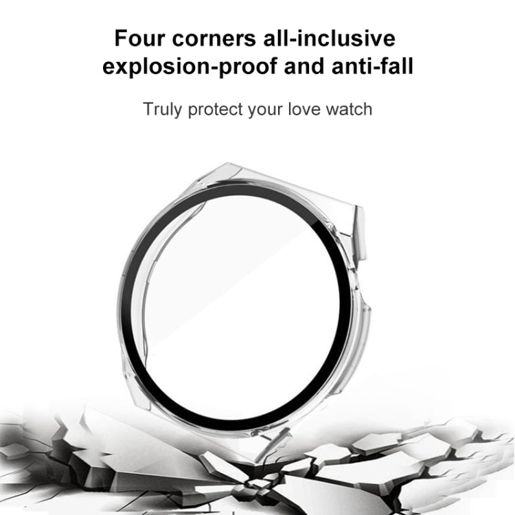 PC + cassa dell'orologio in vetro temperato, For Huawei Watch GT 3 Pro 46mm, For Huawei Watch Fit / Honor Watch ES