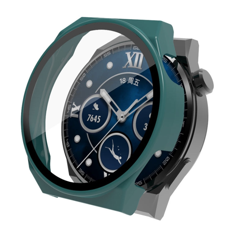 PC + cassa dell'orologio in vetro temperato, For Huawei Watch GT 3 Pro 46mm, For Huawei Watch Fit / Honor Watch ES