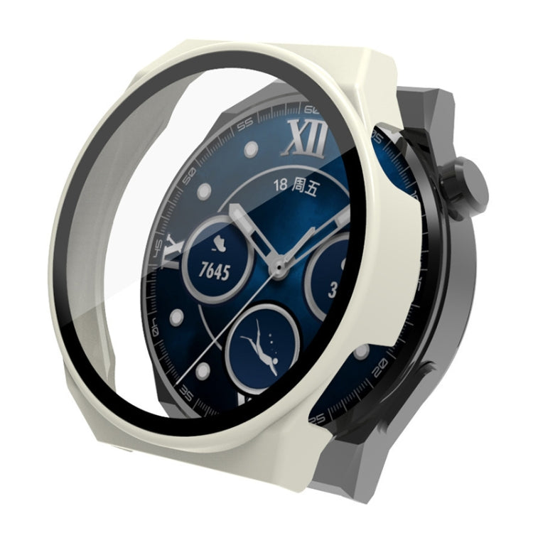 PC + cassa dell'orologio in vetro temperato, For Huawei Watch GT 3 Pro 46mm, For Huawei Watch Fit / Honor Watch ES