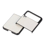 Custodia per telefono in pelle PU glitterata, For Samsung Galaxy Z Flip3 5G