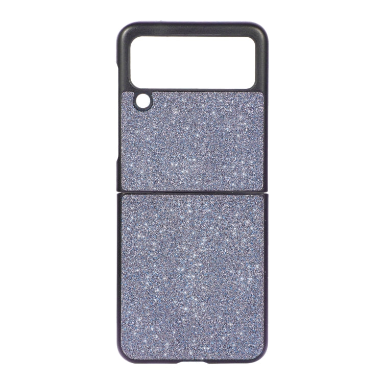 Custodia per telefono in pelle PU glitterata, For Samsung Galaxy Z Flip3 5G