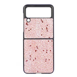 Custodia per telefono in pelle PU glitterata, For Samsung Galaxy Z Flip3 5G