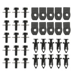 35 in 1 kit di fissaggio paraurti parafango per cofano auto per berlina Infiniti G35 2003-2008, A6854
