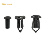 35 in 1 kit di fissaggio paraurti parafango per cofano auto per berlina Infiniti G35 2003-2008, A6854