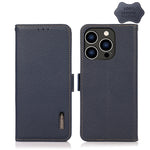 Custodia portafoglio in pelle con RFID per iPhone 14 Pro Max