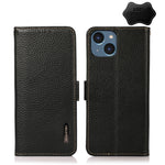 Custodia portafoglio in pelle con RFID per iPhone 14 Pro Max