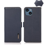 Custodia portafoglio in pelle con RFID per iPhone 14 Pro Max