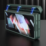 Custodia a libro magnetica integrata GKK a copertura totale con custodia per penna, For Samsung Galaxy Z Fold3 5G