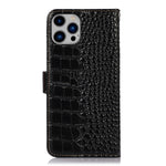 Custodia in pelle per iPhone 14 Pro Max con slot carte