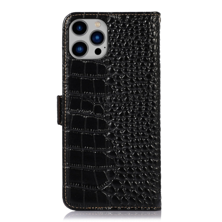 Custodia in pelle per iPhone 14 Pro Max con slot carte