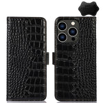 Custodia in pelle per iPhone 14 Pro Max con slot carte
