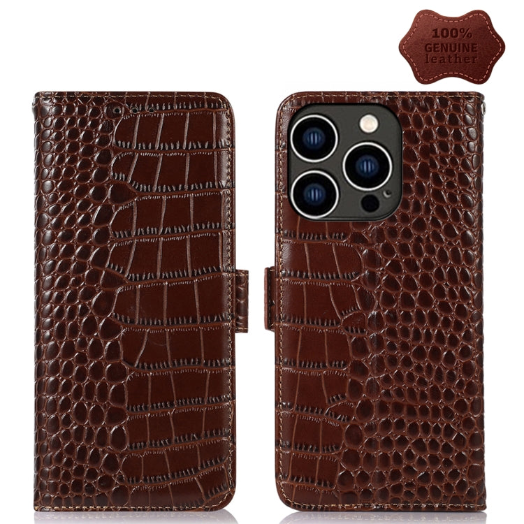 Custodia in pelle per iPhone 14 Pro Max con slot carte