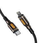awei CL-125L Type-C / USB-C a 8 pin Cavo dati di ricarica rapida, lunghezza: 1 m