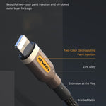 awei CL-125L Type-C / USB-C a 8 pin Cavo dati di ricarica rapida, lunghezza: 1 m